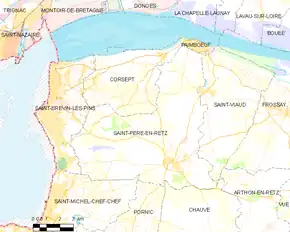 Poziția localității Saint-Père-en-Retz