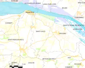 Poziția localității Saint-Viaud