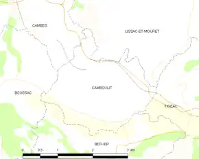 Poziția localității Camboulit
