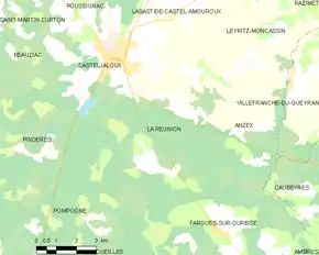 Poziția localității La Réunion