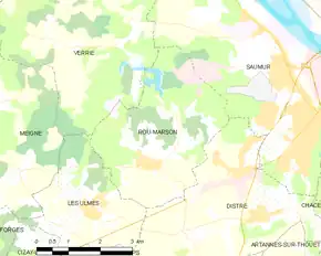 Poziția localității Rou-Marson