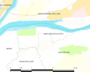 Poziția localității Saint-Jean-de-la-Croix