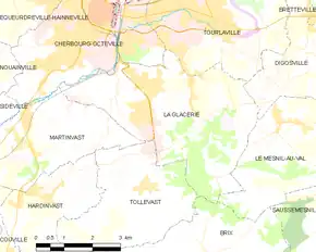 Poziția localității La Glacerie