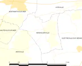 Poziția localității Hérenguerville