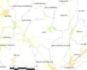 Poziția localității Lolif