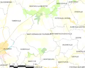 Poziția localității Saint-Germain-de-Tournebut