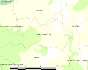 Poziția localității Aingoulaincourt