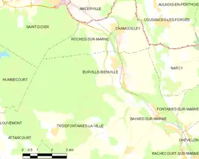 Poziția localității Eurville-Bienville