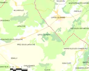 Poziția localității Liffol-le-Petit