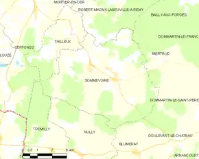 Poziția localității Sommevoire