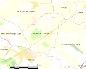 Poziția localității Saint-Martin-du-Limet