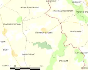 Poziția localității Saint-Pierrevillers
