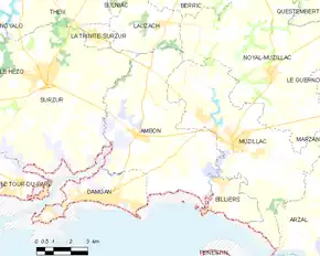 Poziția localității Ambon