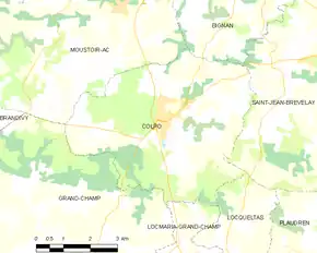 Poziția localității Colpo