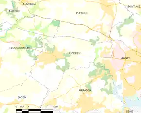 Poziția localității Ploeren