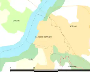 Poziția localității La Roche-Bernard
