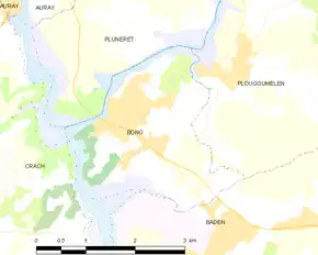 Poziția localității Le Bono