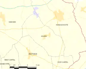 Poziția localității Killem