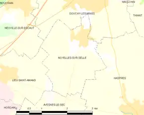 Poziția localității Noyelles-sur-Selle