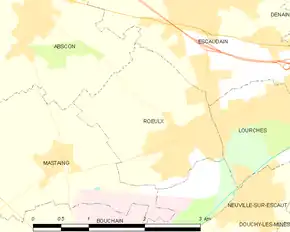 Poziția localității Rœulx
