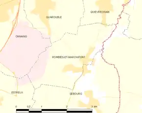 Poziția localității Rombies-et-Marchipont