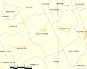 Poziția localității Zegerscappel
