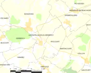 Poziția localității Lachapelle-sous-Gerberoy