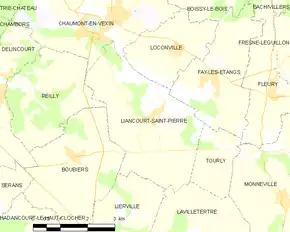 Poziția localității Liancourt-Saint-Pierre
