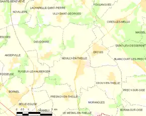 Poziția localității Neuilly-en-Thelle