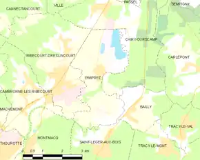Poziția localității Pimprez