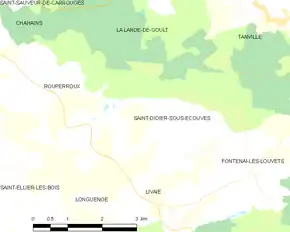 Poziția localității Saint-Didier-sous-Écouves