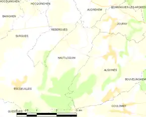 Poziția localității Haut-Loquin