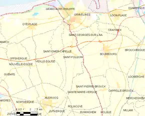 Poziția localității Saint-Folquin