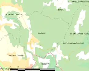 Poziția localității Jumeaux