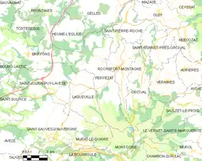 Poziția localității Perpezat