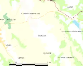 Poziția localității Coublucq