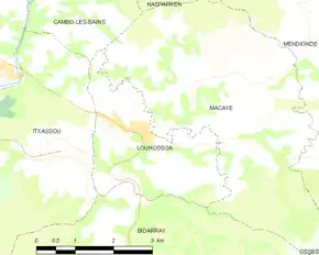 Poziția localității Louhossoa