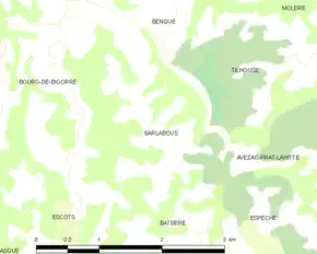 Poziția localității Sarlabous