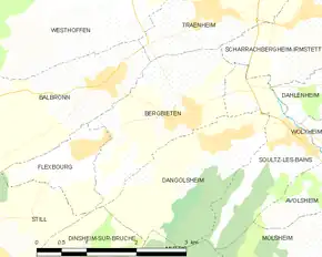 Poziția localității Bergbieten