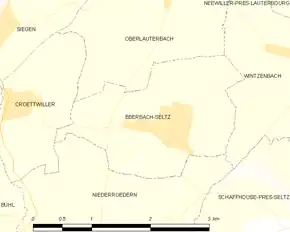 Poziția localității Eberbach-Seltz