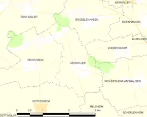 Poziția localității Geiswiller