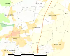 Poziția localității Gertwiller