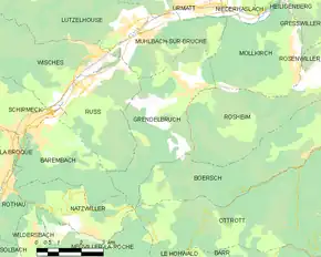 Poziția localității Grendelbruch