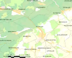 Poziția localității Ingwiller