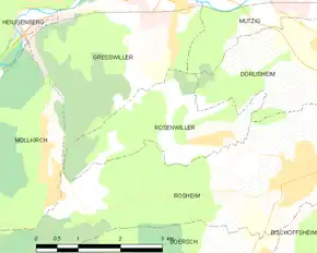 Poziția localității Rosenwiller