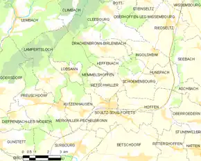 Poziția localității Soultz-sous-Forêts