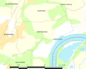 Poziția localității Stattmatten