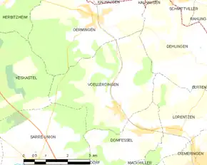 Poziția localității Vœllerdingen