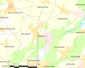 Poziția localității Feldkirch