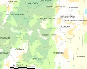 Poziția localității Gueberschwihr